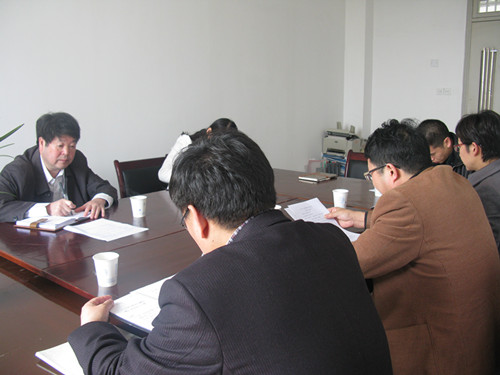 潘璋德书记出席Bevictor伟德官网班子民主生活会