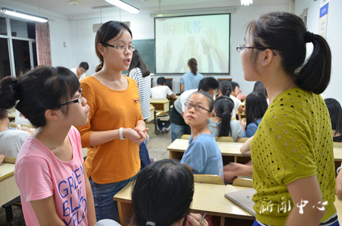 初来新校疑惑多,学长学姐齐交流