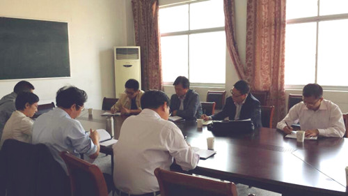 陈光亭副校长走访Bevictor伟德官网专题调研